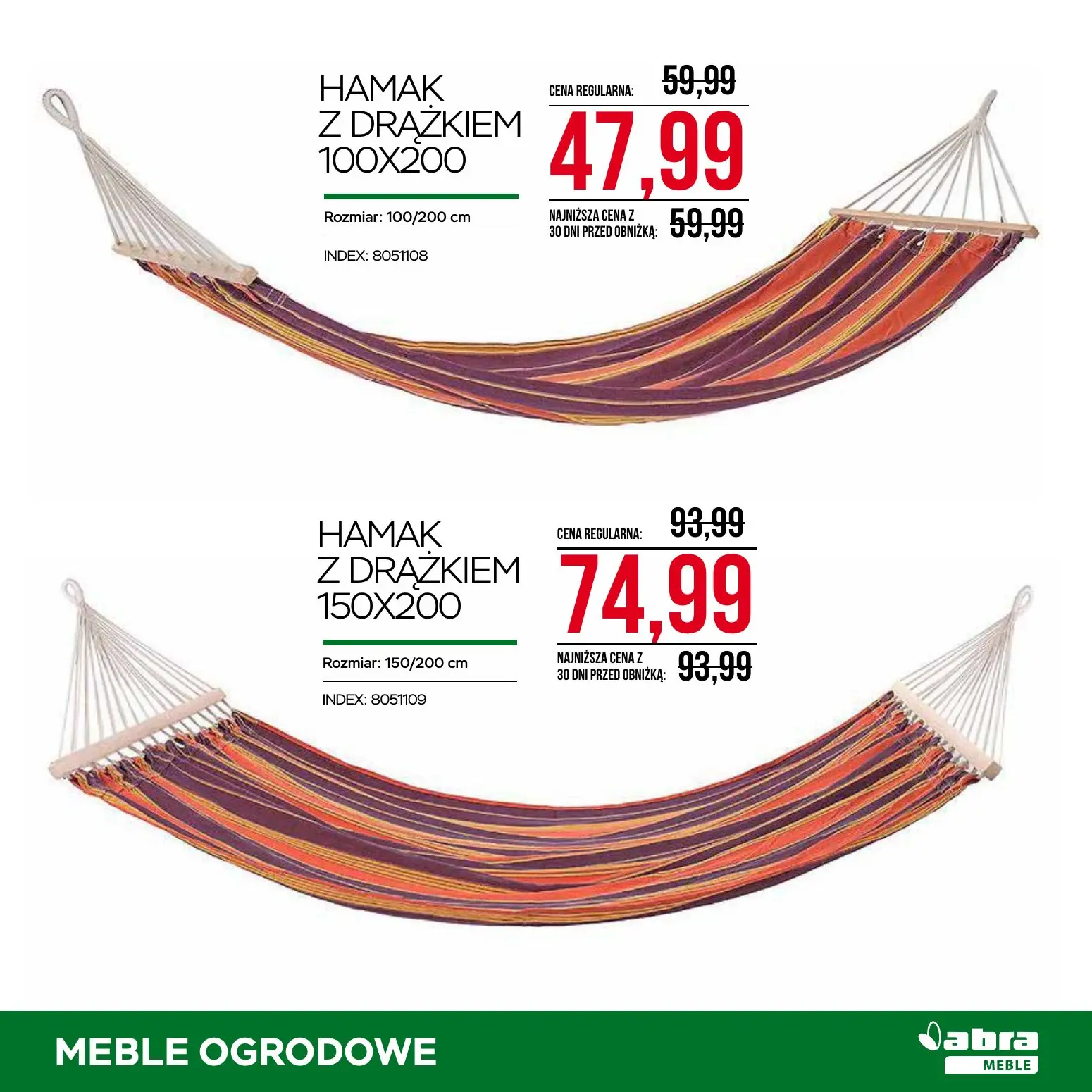 gazetka promocyjna abra meble Meble ogrodowe - Strona 27