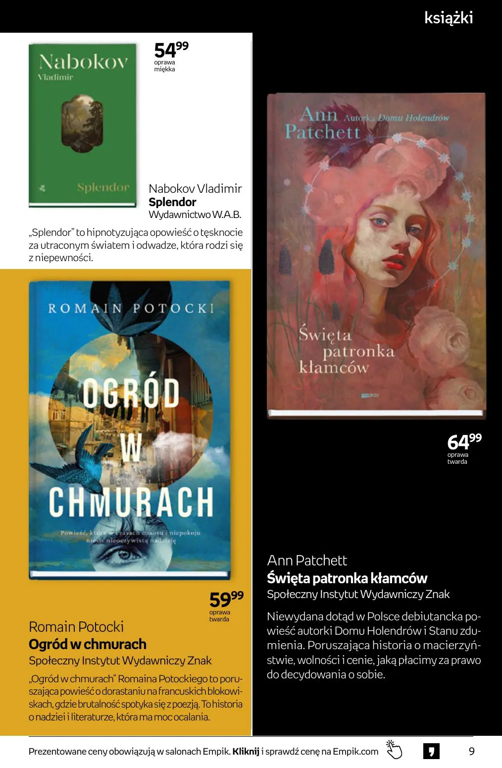 gazetka promocyjna Empik Tom kultury - Strona 9