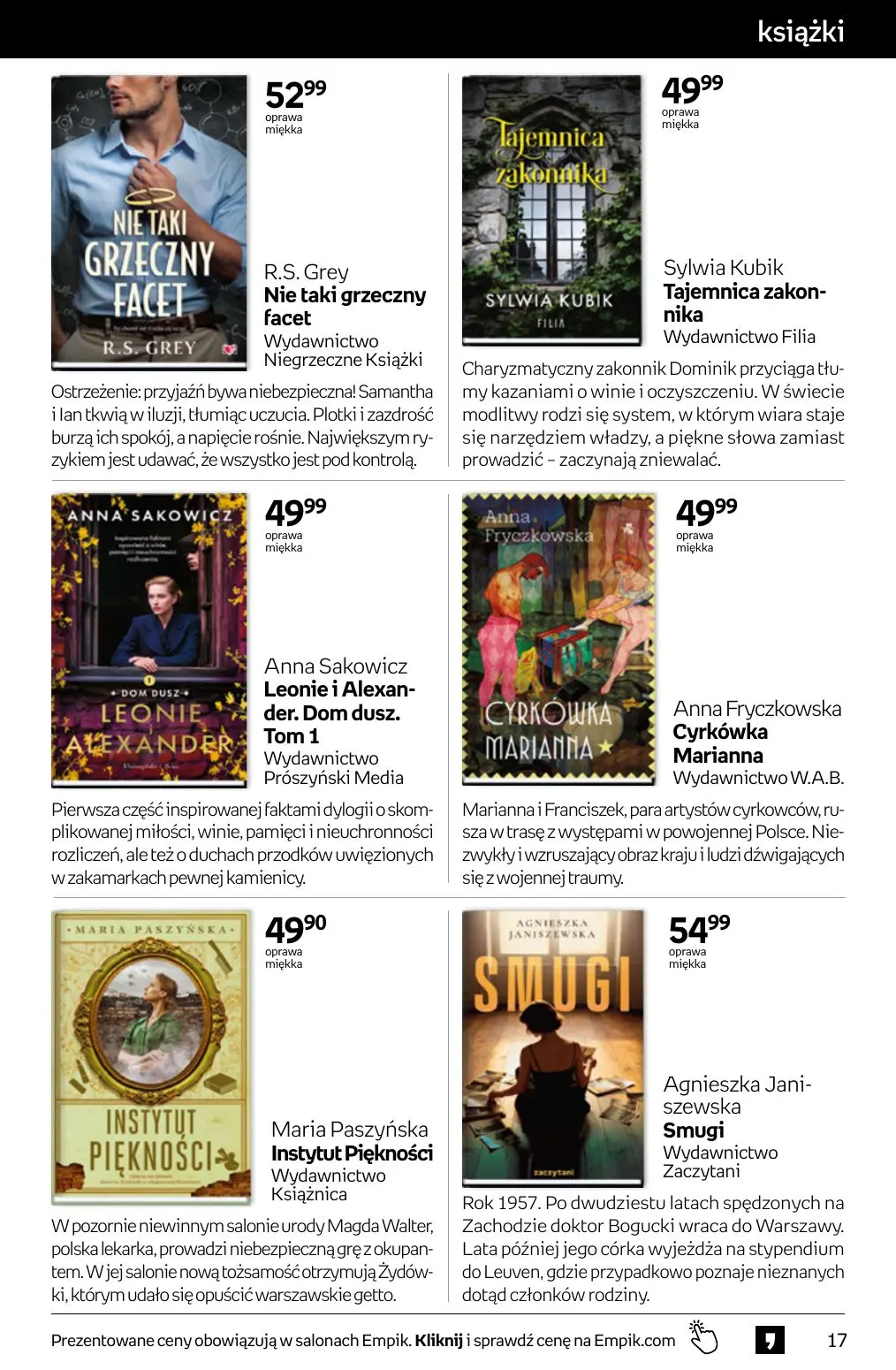 gazetka promocyjna Empik Tom kultury - Strona 17