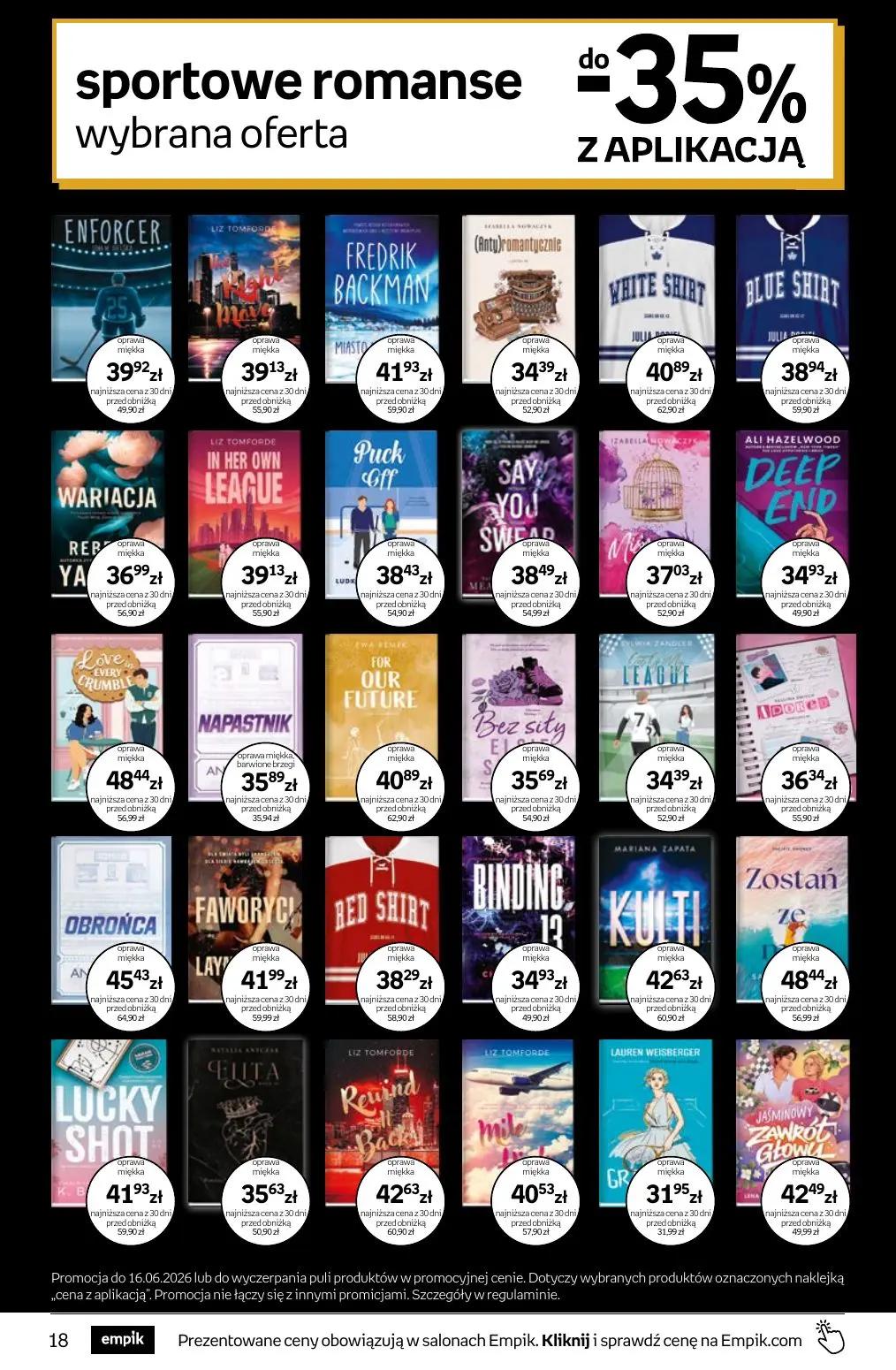 gazetka promocyjna Empik Tom kultury - Strona 18