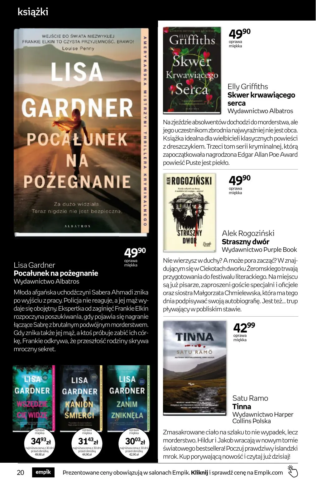 gazetka promocyjna Empik Tom kultury - Strona 20