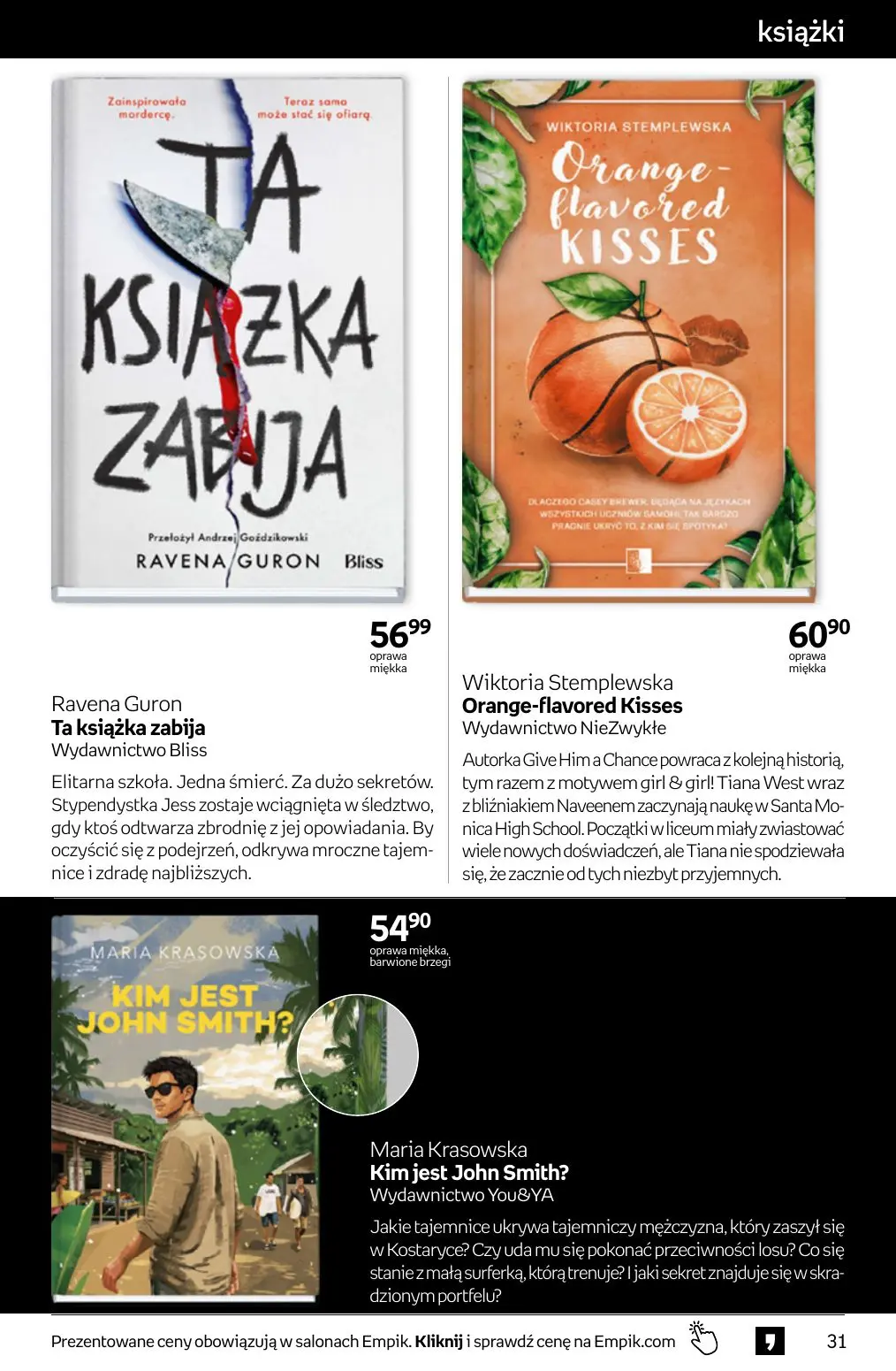 gazetka promocyjna Empik Tom kultury - Strona 31