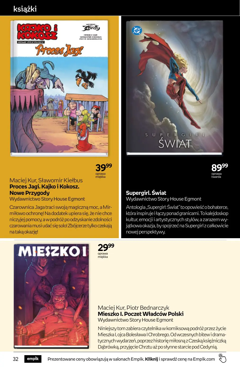 gazetka promocyjna Empik Tom kultury - Strona 32