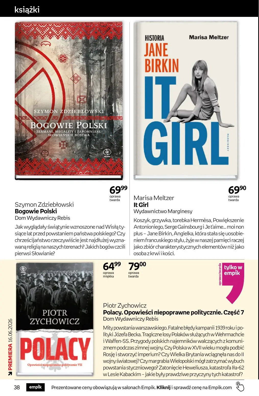 gazetka promocyjna Empik Tom kultury - Strona 38