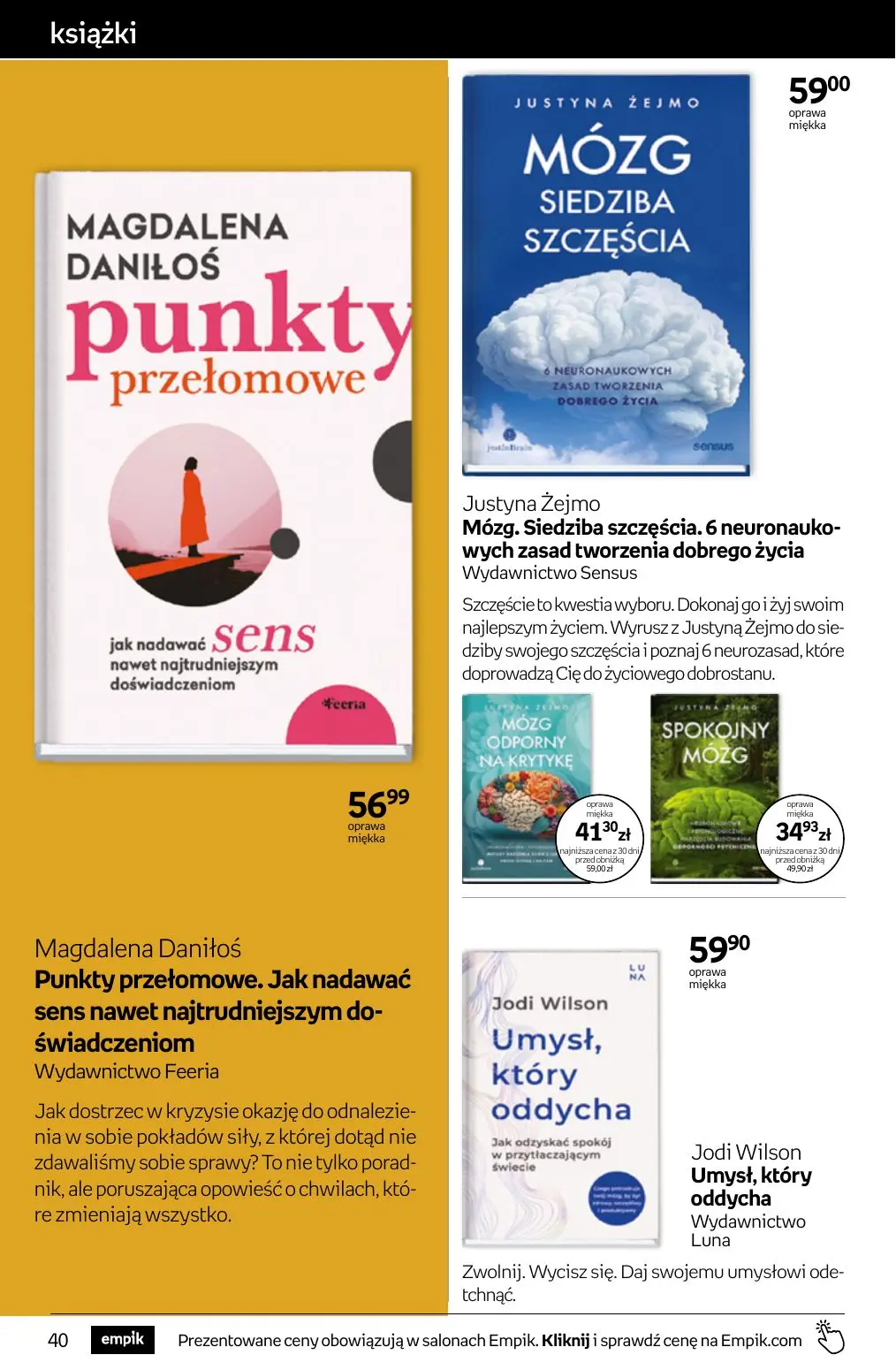 gazetka promocyjna Empik Tom kultury - Strona 40