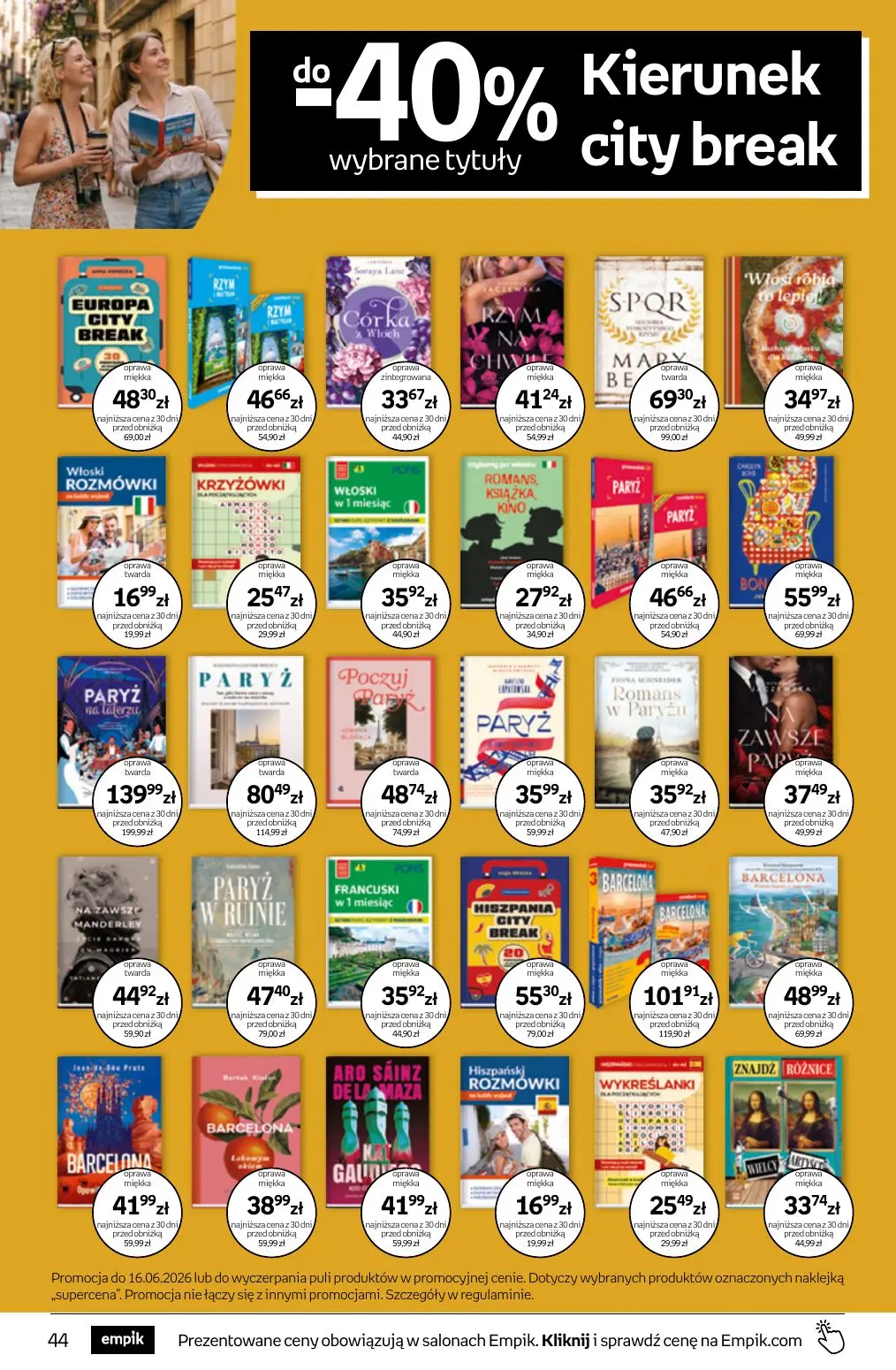 gazetka promocyjna Empik Tom kultury - Strona 44