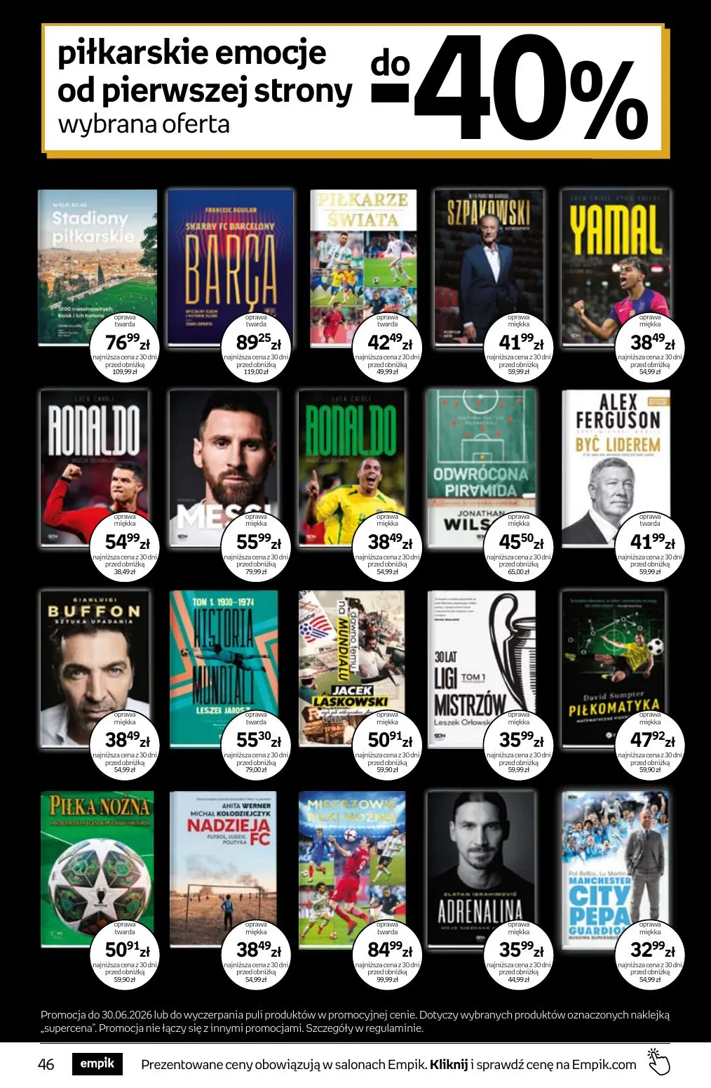 gazetka promocyjna Empik Tom kultury - Strona 46