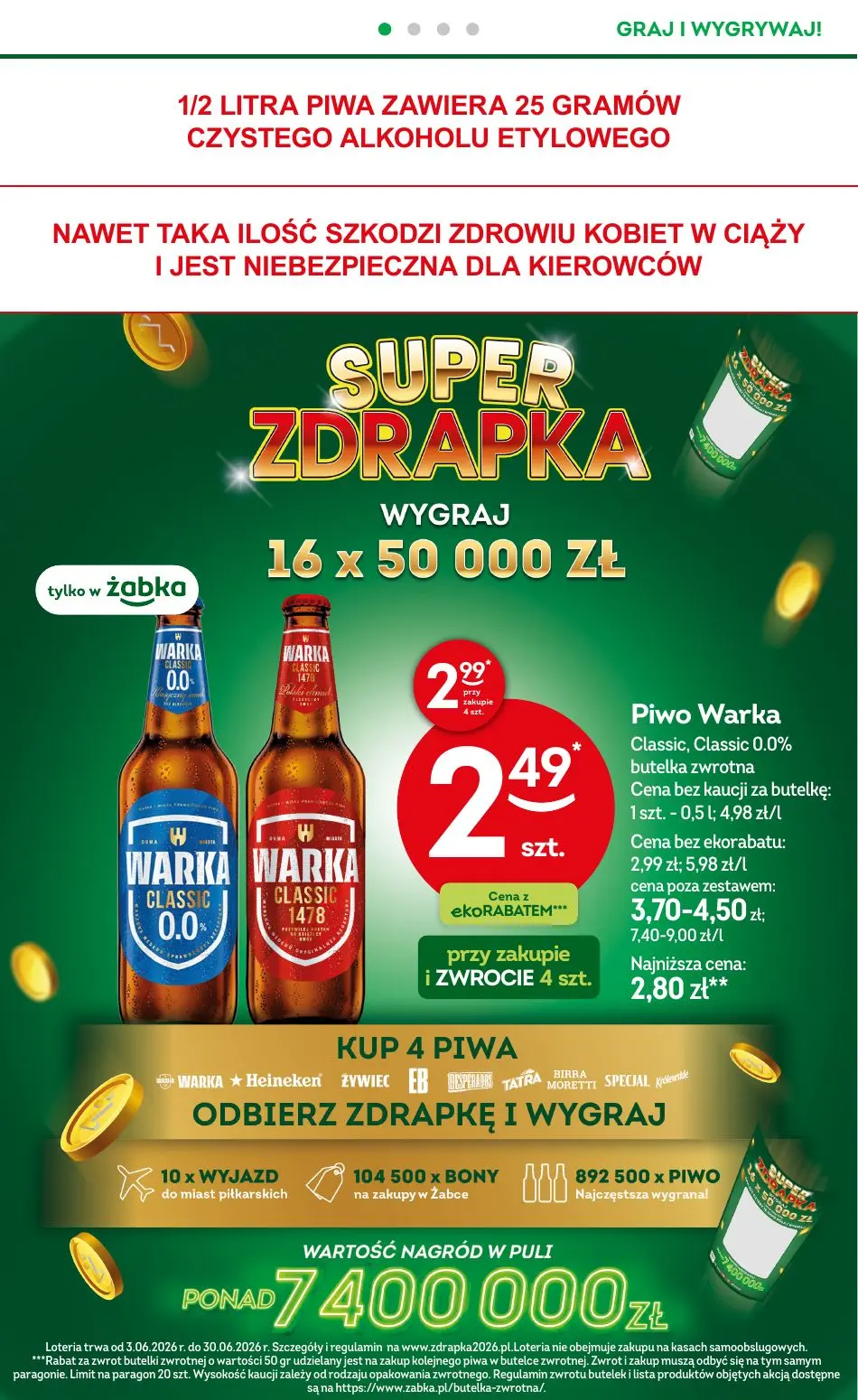 gazetka promocyjna Żabka Uwolnij swój czas! - Strona 36