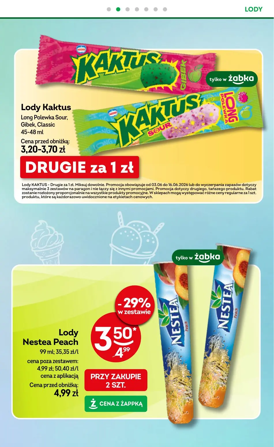 gazetka promocyjna Żabka Uwolnij swój czas! - Strona 63