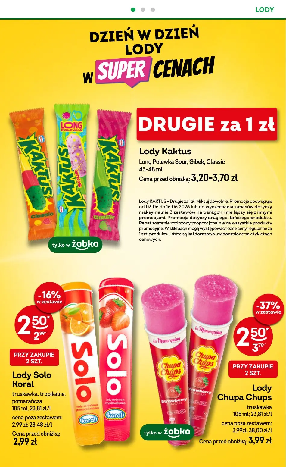 gazetka promocyjna Żabka Uwolnij swój czas! - Strona 69