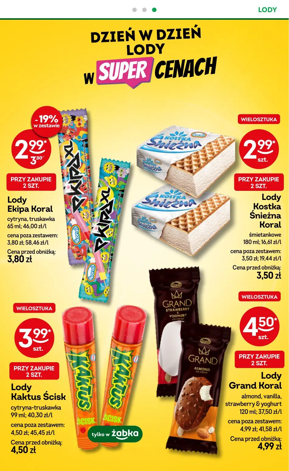 gazetka promocyjna Żabka Uwolnij swój czas! - Strona 71