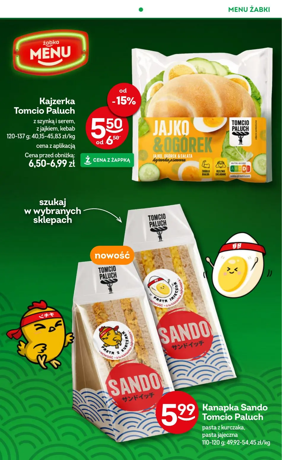 gazetka promocyjna Żabka Uwolnij swój czas! - Strona 72