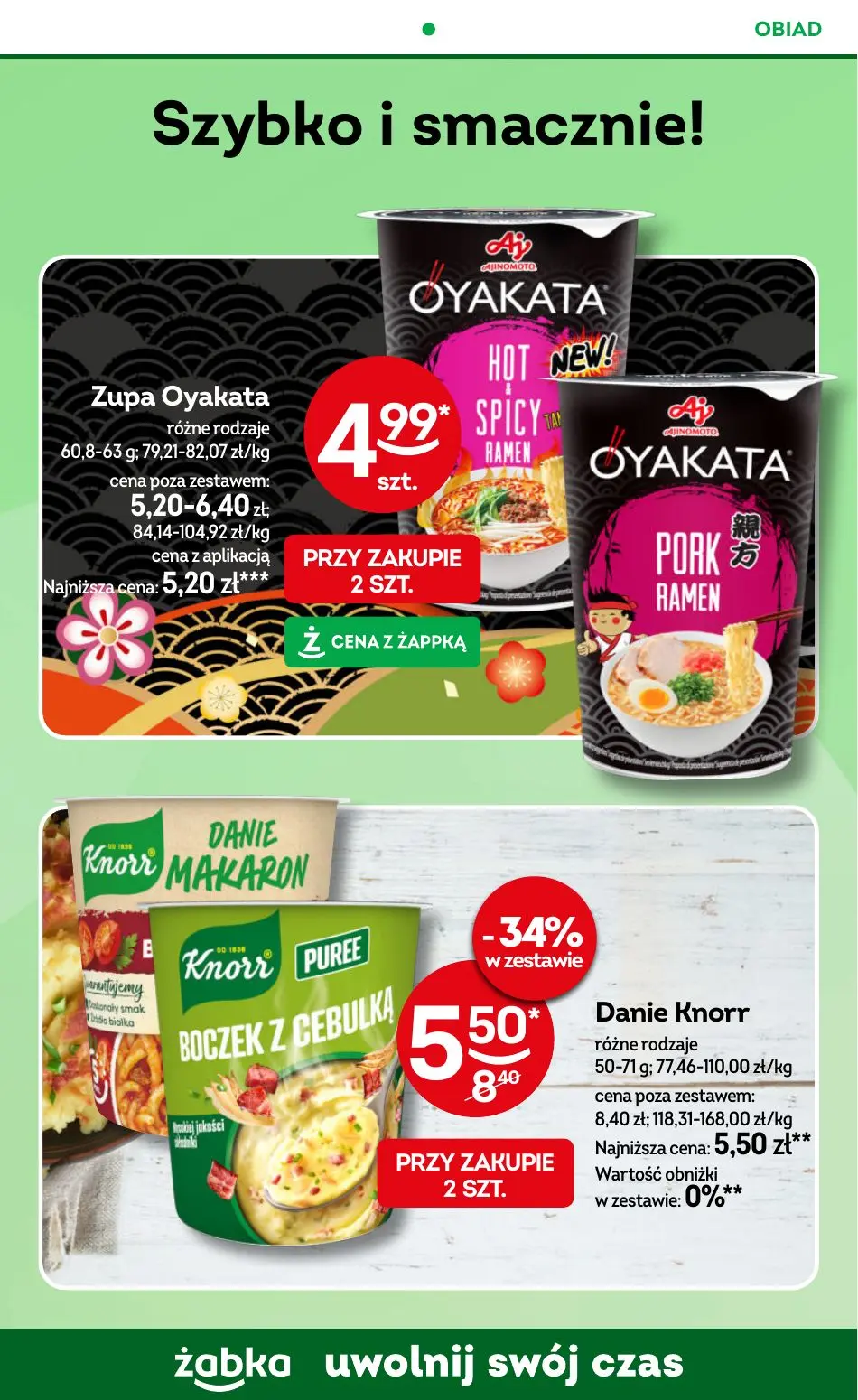 gazetka promocyjna Żabka Uwolnij swój czas! - Strona 78