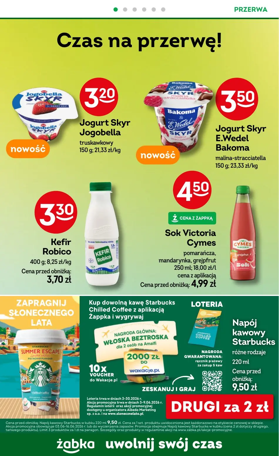 gazetka promocyjna Żabka Uwolnij swój czas! - Strona 84