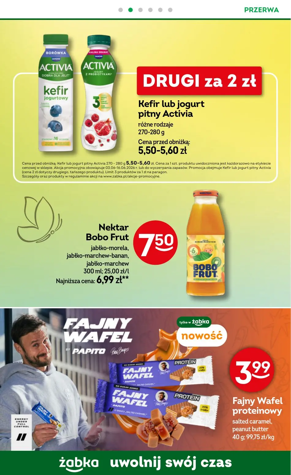 gazetka promocyjna Żabka Uwolnij swój czas! - Strona 85