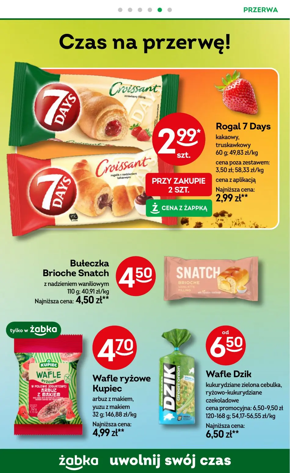 gazetka promocyjna Żabka Uwolnij swój czas! - Strona 88