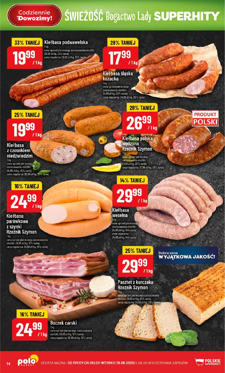 gazetka promocyjna POLOmarket Kujawsko-pomorskie, Zachodniopomorskie, Pomorskie - Strona 16