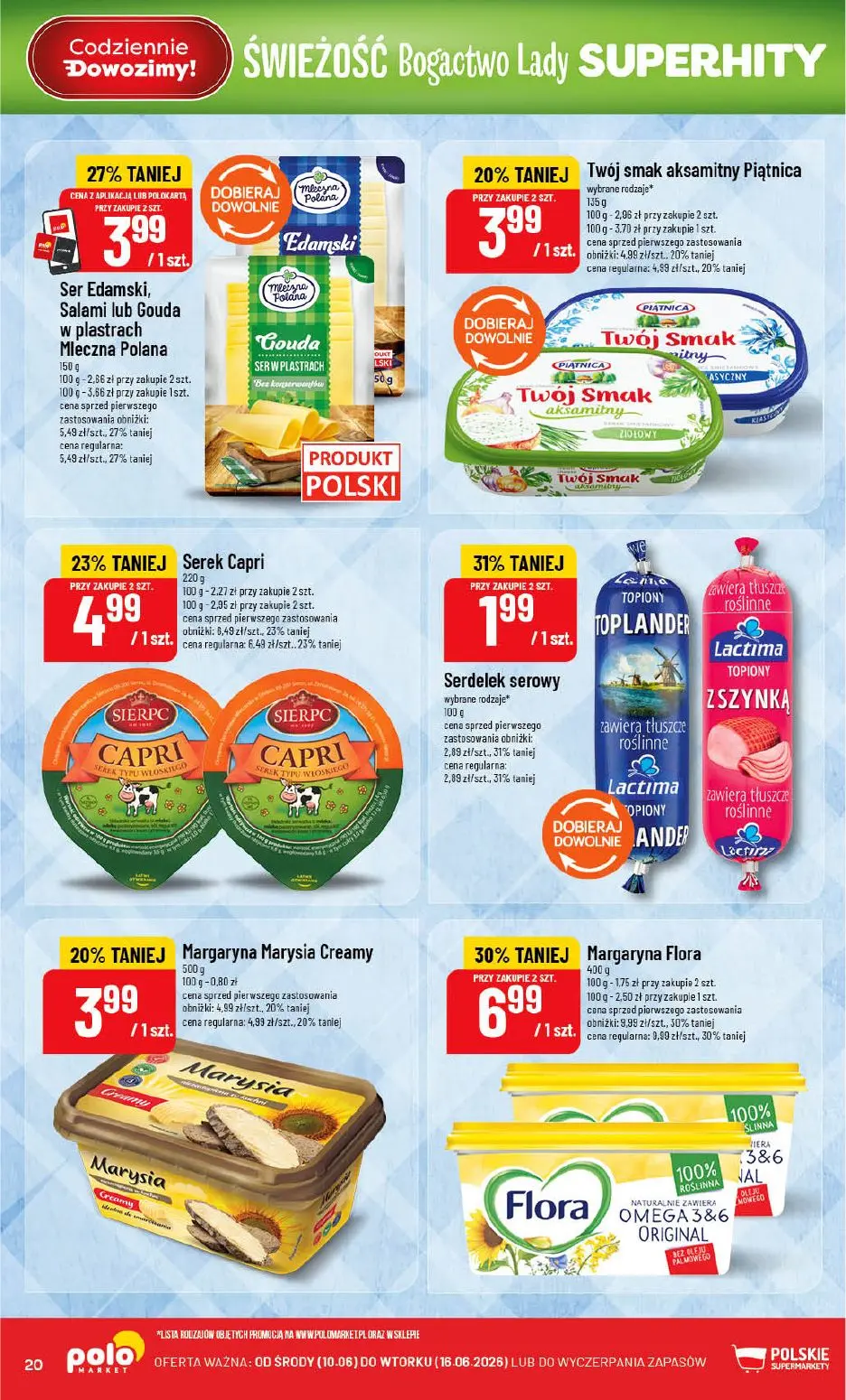 gazetka promocyjna POLOmarket Kujawsko-pomorskie, Zachodniopomorskie, Pomorskie - Strona 22