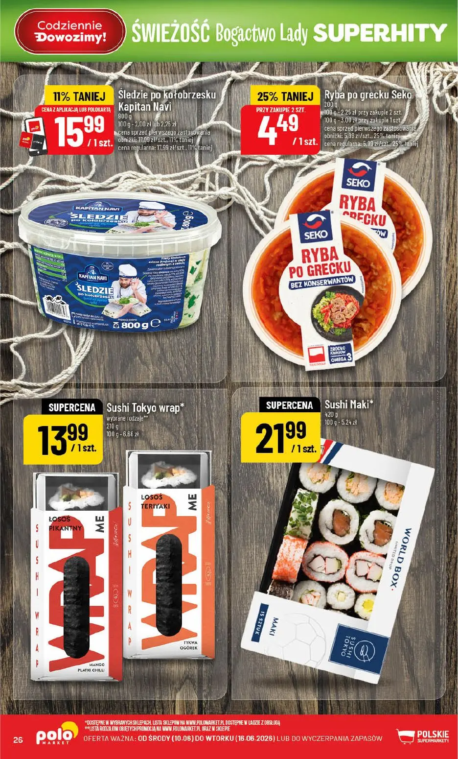 gazetka promocyjna POLOmarket Kujawsko-pomorskie, Zachodniopomorskie, Pomorskie - Strona 28