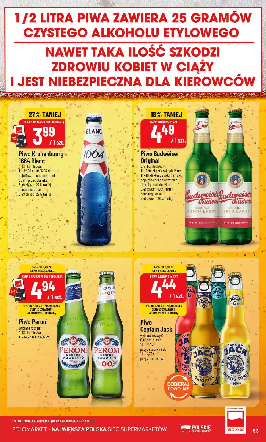 gazetka promocyjna POLOmarket Kujawsko-pomorskie, Zachodniopomorskie, Pomorskie - Strona 55