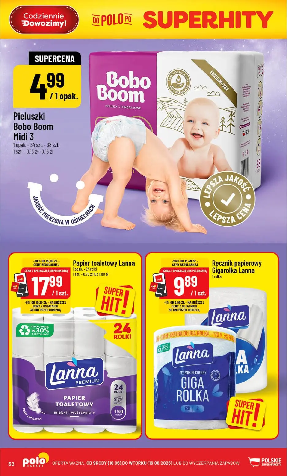 gazetka promocyjna POLOmarket Kujawsko-pomorskie, Zachodniopomorskie, Pomorskie - Strona 60