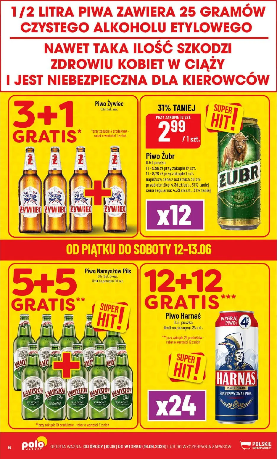gazetka promocyjna POLOmarket Kujawsko-pomorskie, Zachodniopomorskie, Pomorskie - Strona 6