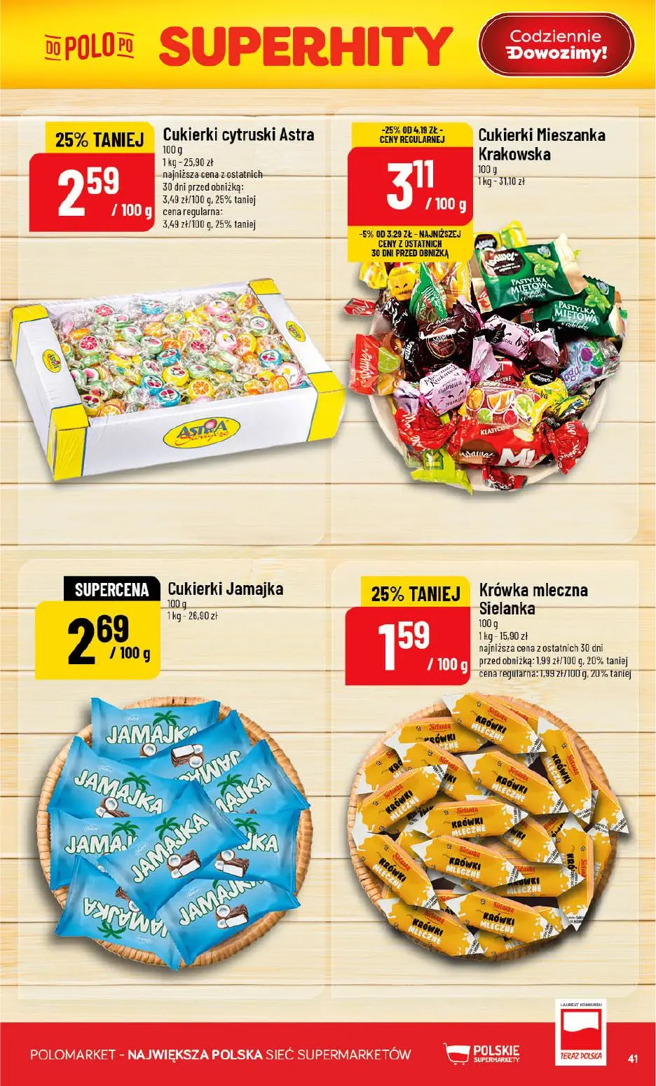gazetka promocyjna POLOmarket Kujawsko-pomorskie, Zachodniopomorskie, Pomorskie - Strona 43