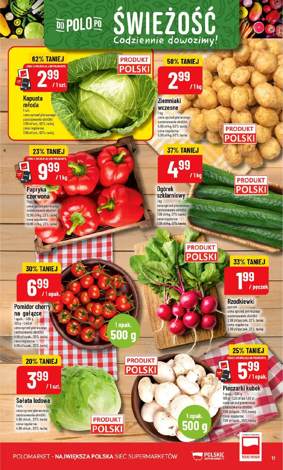 gazetka promocyjna POLOmarket Kujawsko-pomorskie, Pomorskie - Strona 11