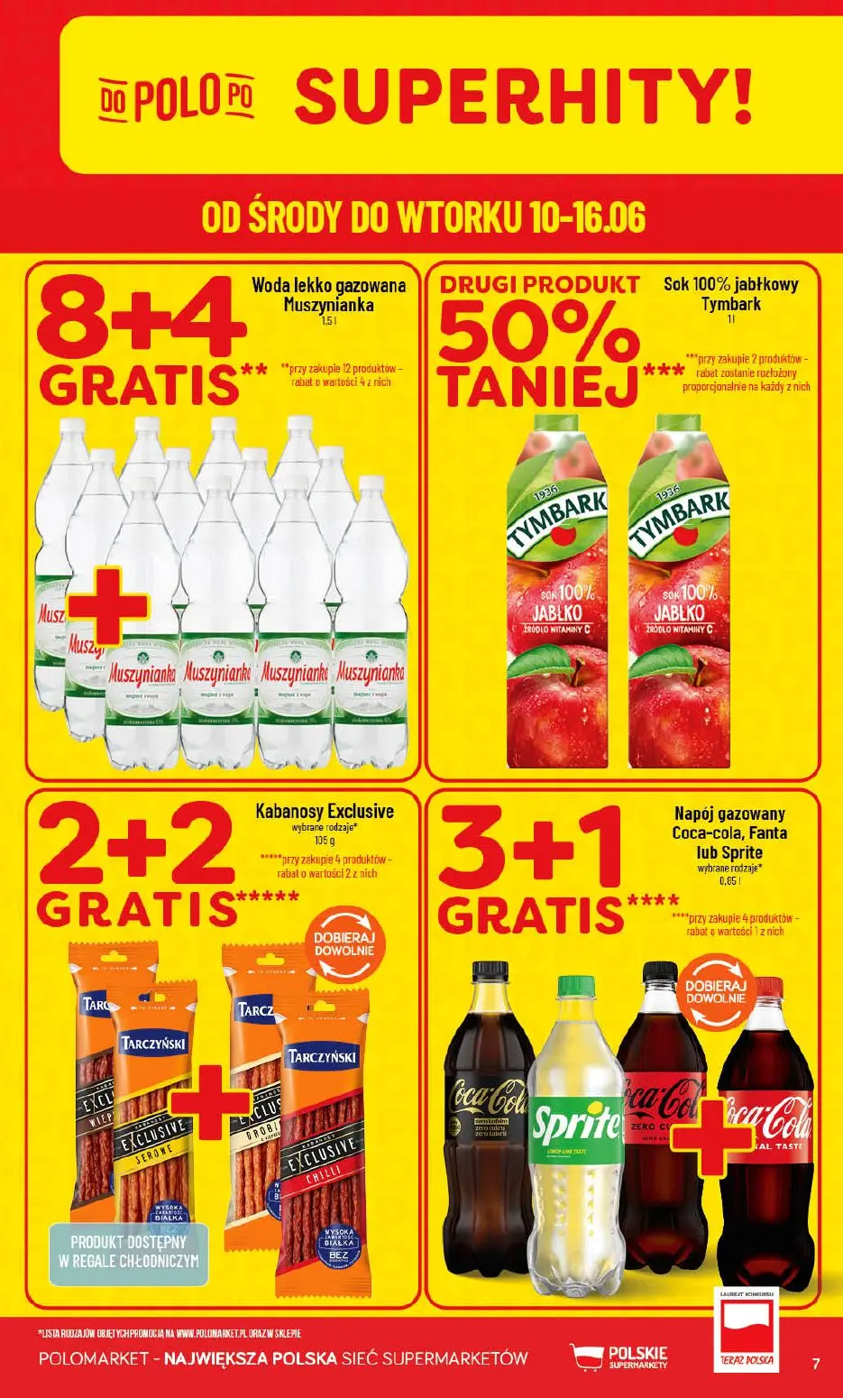 gazetka promocyjna POLOmarket Zakupy w Polomarkecie to strzał w dziesiątkę! - Strona 7