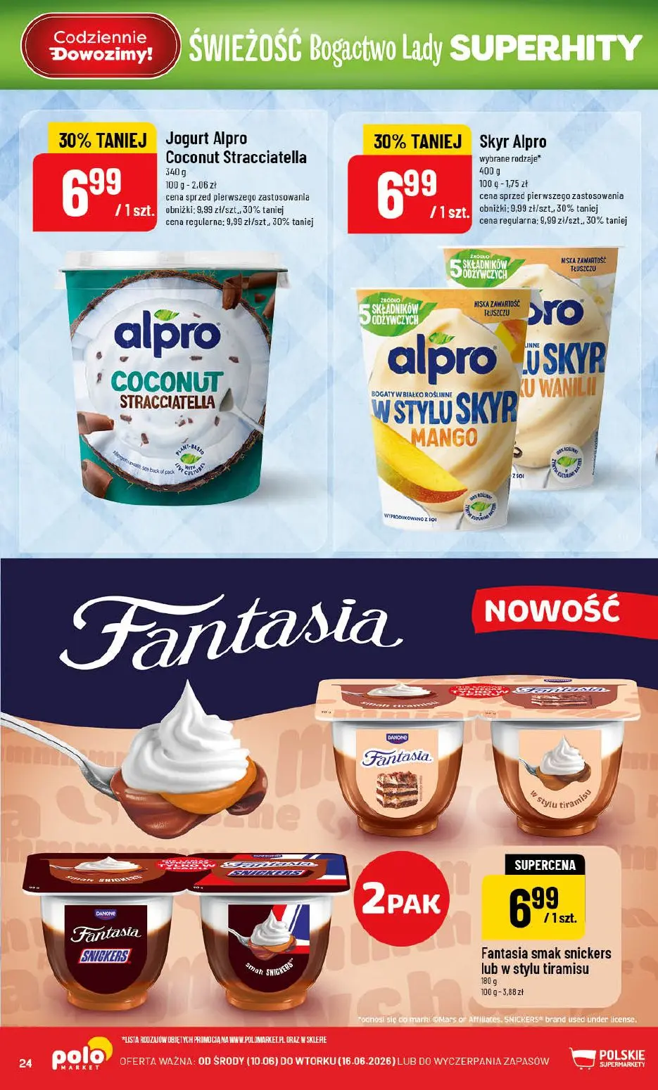 gazetka promocyjna POLOmarket Zakupy w Polomarkecie to strzał w dziesiątkę! - Strona 24