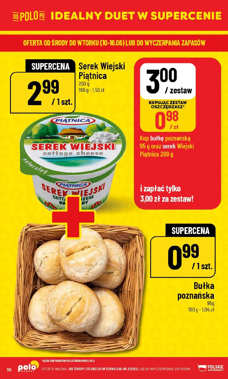 gazetka promocyjna POLOmarket Zakupy w Polomarkecie to strzał w dziesiątkę! - Strona 38