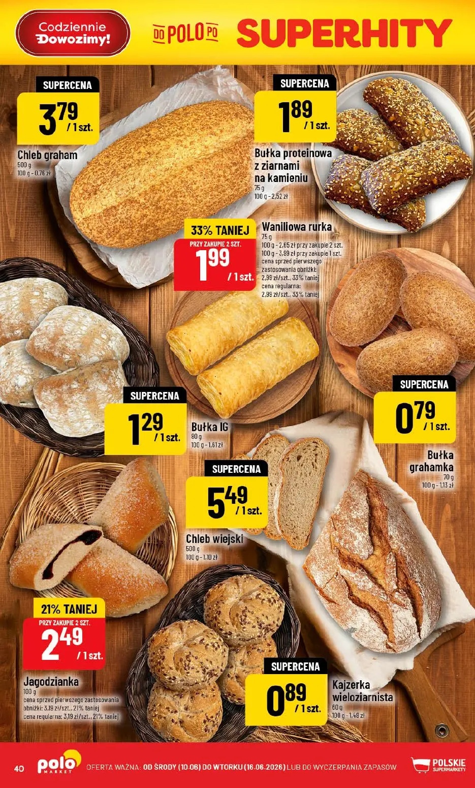 gazetka promocyjna POLOmarket Zakupy w Polomarkecie to strzał w dziesiątkę! - Strona 40