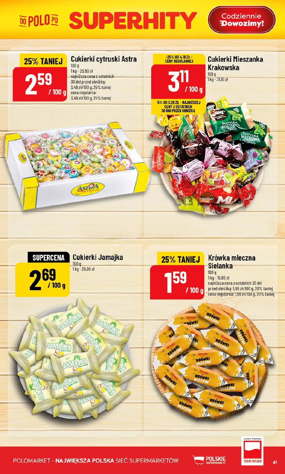 gazetka promocyjna POLOmarket Zakupy w Polomarkecie to strzał w dziesiątkę! - Strona 41