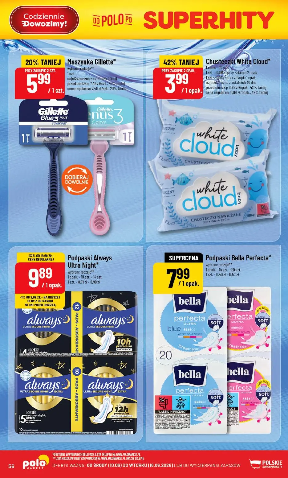 gazetka promocyjna POLOmarket Zakupy w Polomarkecie to strzał w dziesiątkę! - Strona 56