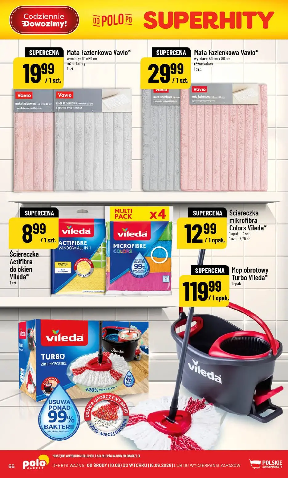 gazetka promocyjna POLOmarket Zakupy w Polomarkecie to strzał w dziesiątkę! - Strona 66