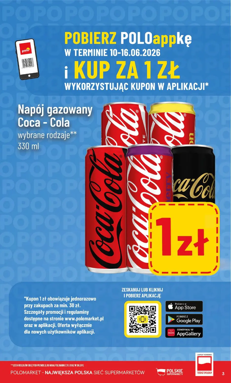 gazetka promocyjna POLOmarket Taniej z POLOappką! - Strona 3