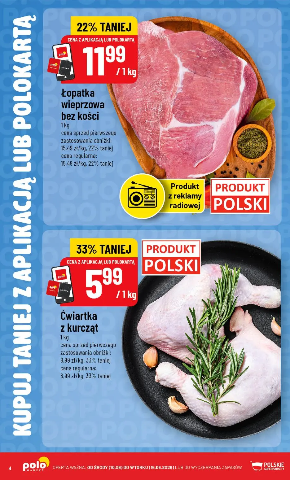 gazetka promocyjna POLOmarket Taniej z POLOappką! - Strona 4