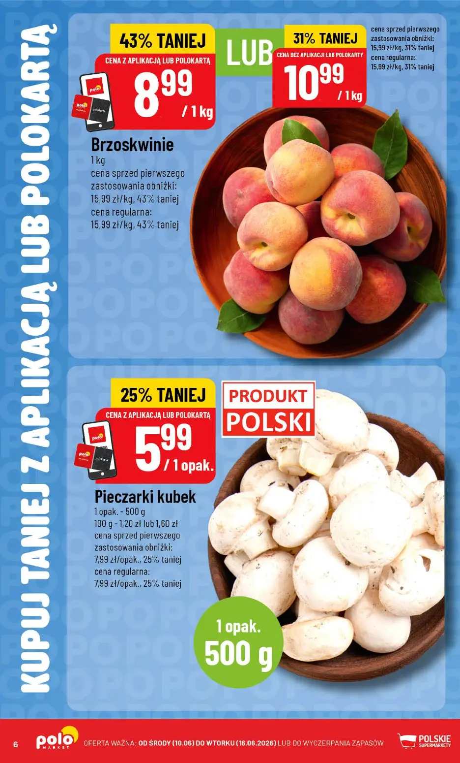 gazetka promocyjna POLOmarket Taniej z POLOappką! - Strona 6