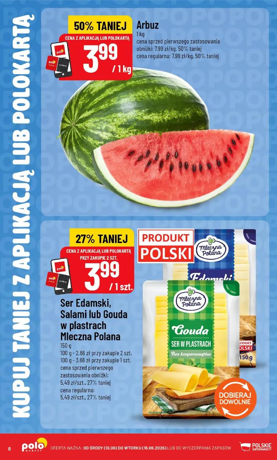 gazetka promocyjna POLOmarket Taniej z POLOappką! - Strona 8