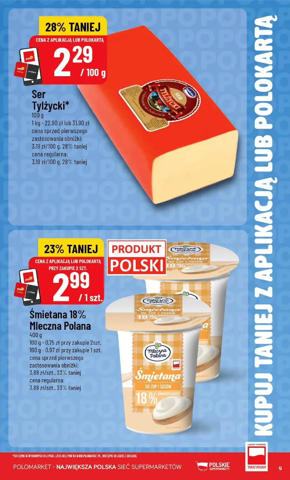 gazetka promocyjna POLOmarket Taniej z POLOappką! - Strona 9