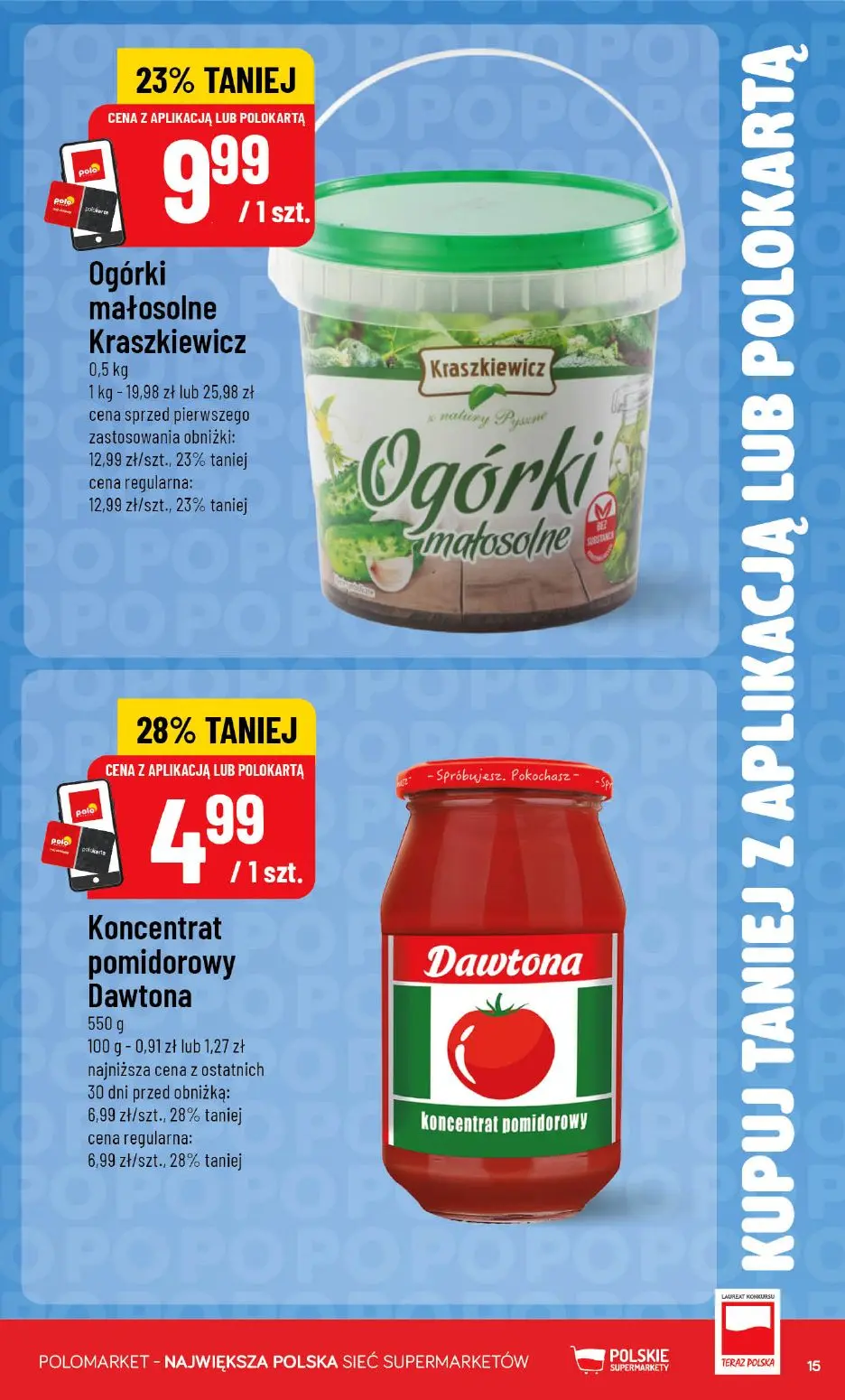 gazetka promocyjna POLOmarket Taniej z POLOappką! - Strona 15