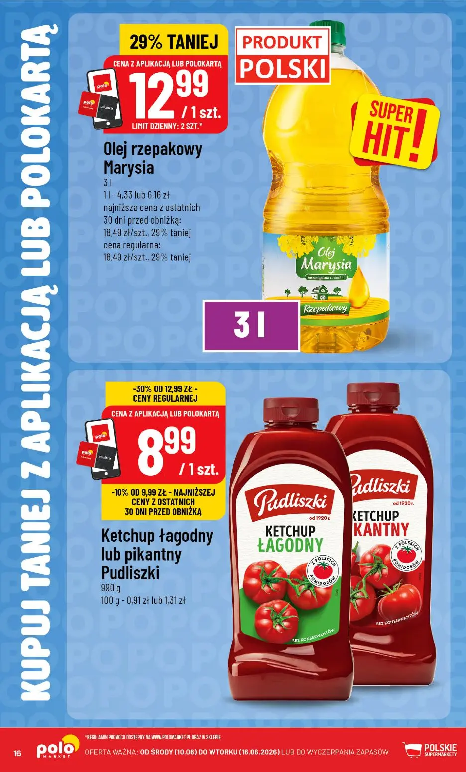gazetka promocyjna POLOmarket Taniej z POLOappką! - Strona 16