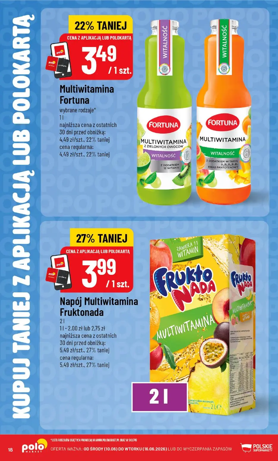 gazetka promocyjna POLOmarket Taniej z POLOappką! - Strona 18