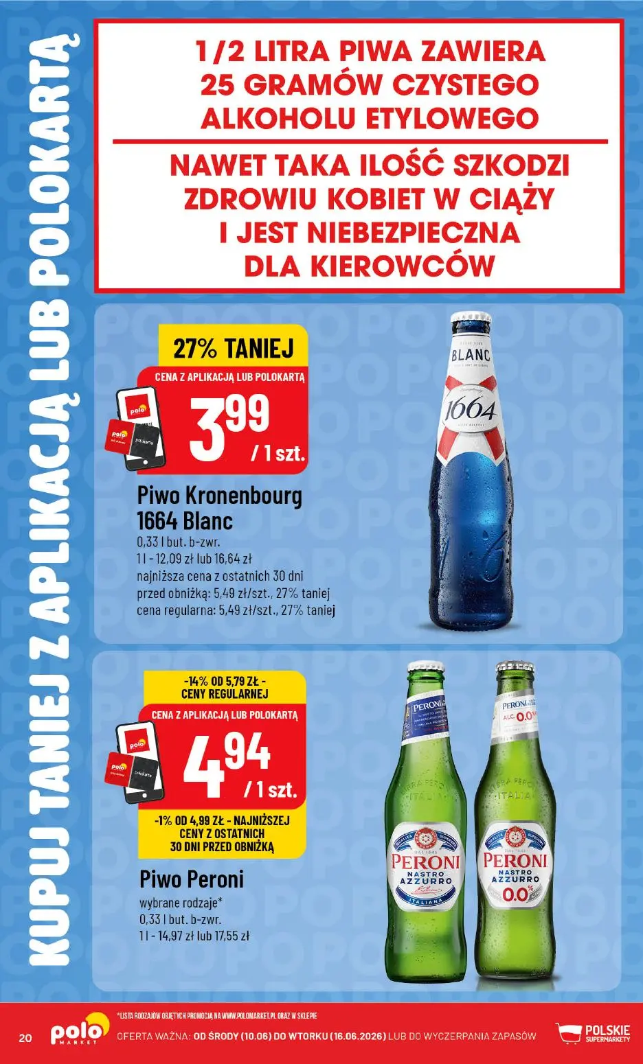 gazetka promocyjna POLOmarket Taniej z POLOappką! - Strona 20