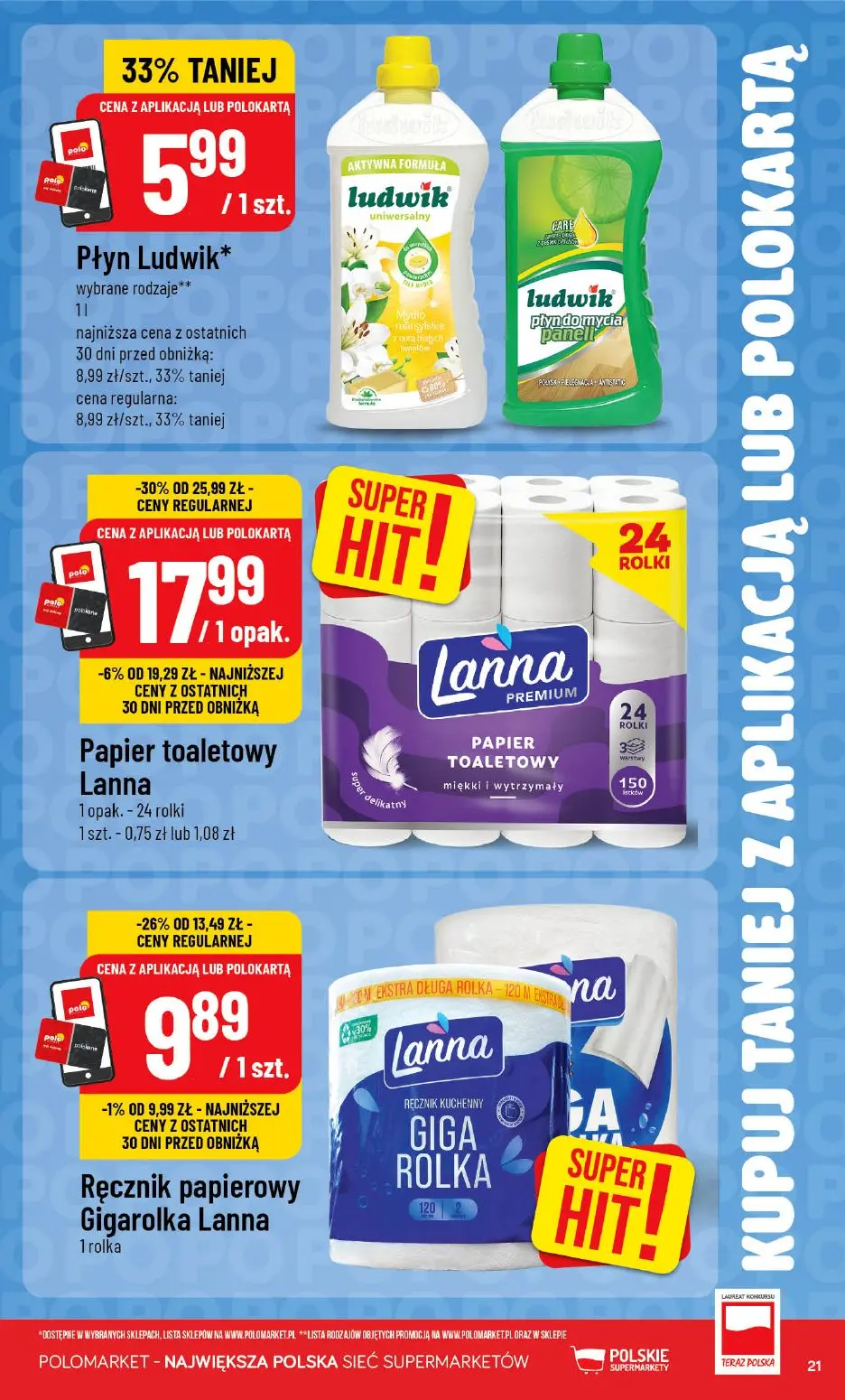 gazetka promocyjna POLOmarket Taniej z POLOappką! - Strona 21