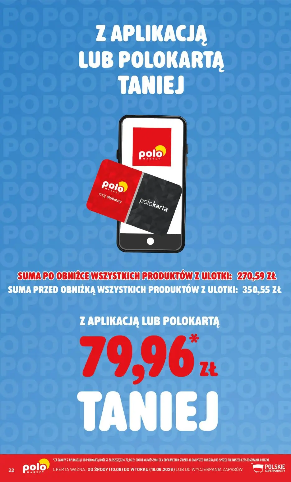 gazetka promocyjna POLOmarket Taniej z POLOappką! - Strona 22