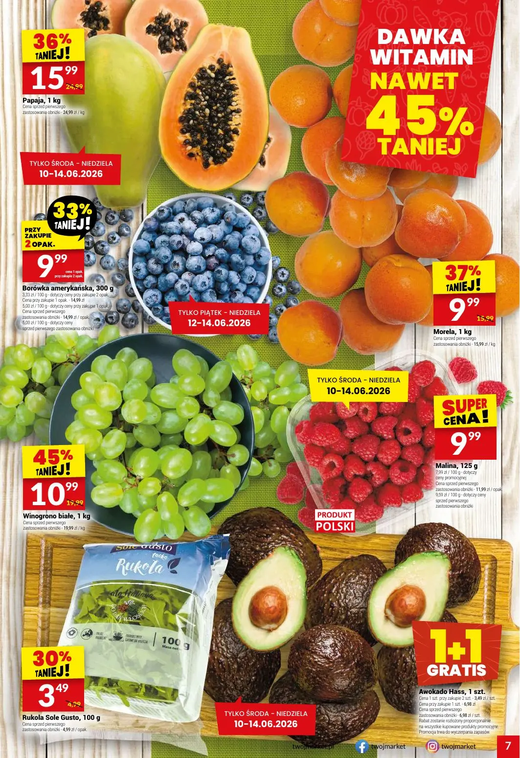 gazetka promocyjna Twój Market  - Strona 7