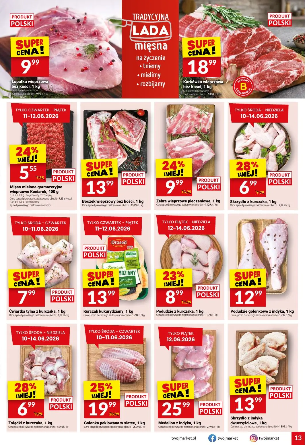 gazetka promocyjna Twój Market  - Strona 13