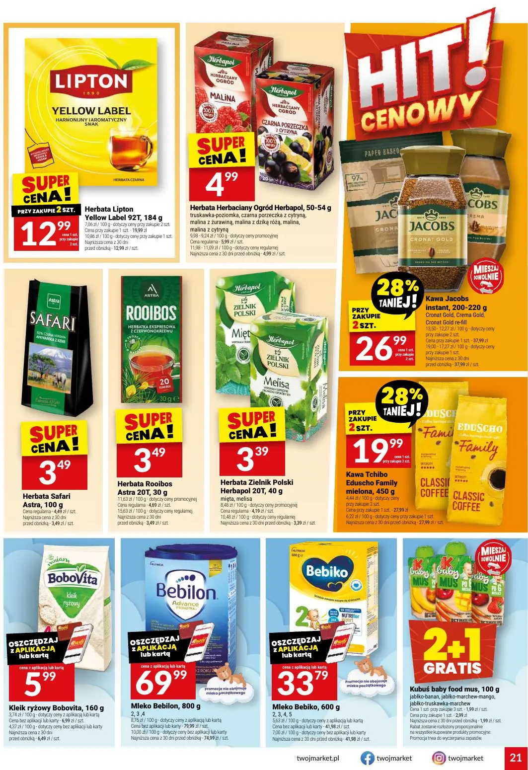 gazetka promocyjna Twój Market  - Strona 21