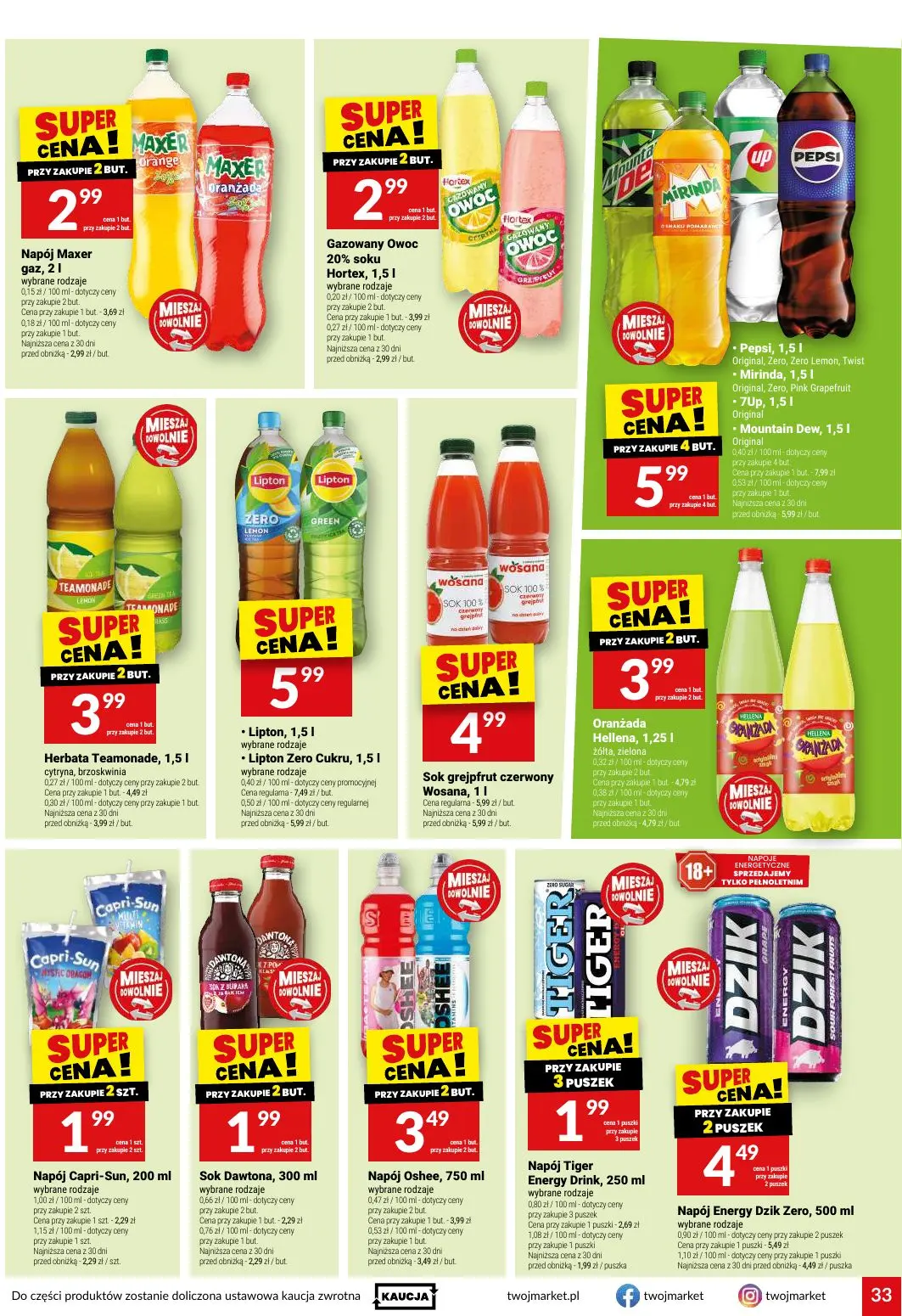 gazetka promocyjna Twój Market  - Strona 33